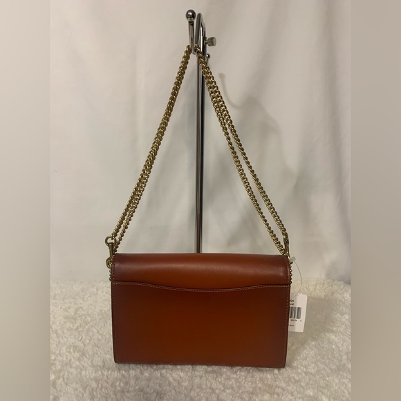 Tabby Chain Clutch In Signature Canvas With Beadchain - Picture 3 of 6